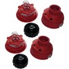 Homelite UT-21506 - UT-21907 (2 Pack) .080 Spool Assembly & Cap - 120151001-2PK - 2 of 3