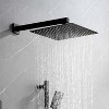 Shower System with Shower Head, Hand Shower, Slide Bar, Bodysprays, Shower Arm, Hose, Valve Trim, and Lever Handles - 2 of 4