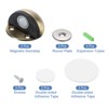 Unique Bargains Stainless Steel Magnetic Door Stops with Self Adhesive and Screws - 3 of 4