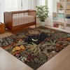 COZONY Washable Jungle Animal Non Slip Low Pile Area Rug for Kids Room Living Room - 4 of 4