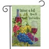 Briarwood Lane Spring Garden Flag 12x18 For Outdoor Wine a Bit You'll Feel Better For Spring Garden Flag Flags For Outside - 2 of 4