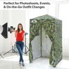 EAGLE PEAK 4x4 Pop Up Canopy, Flex Ultra Compact Portable Privacy Changing Room Photoshoots - 2 of 4