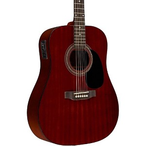 Rogue RA-090 Dreadnought Acoustic-Electric Guitar Mahogany Natural - 1 of 4