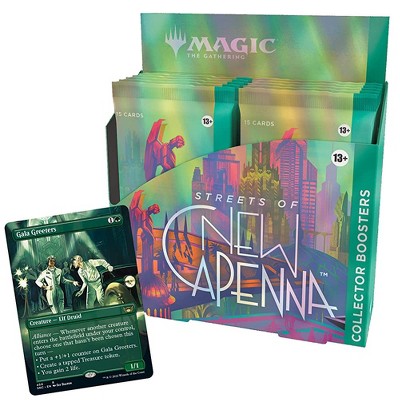 Magic The Gathering Magic: The Gathering Streets of New Capenna Collector Booster Box | 12 Packs + 1 Box Topper (181 Magic Cards)