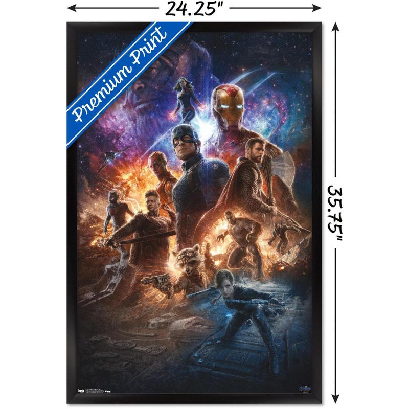 Trends International Marvel Cinematic Universe - Avengers - Endgame - Space Framed Wall Poster Prints, 3 of 7