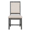 Whisen Retro Style Dining Upholstered Chair for Dining Room and Living Room(Set of 4) - image 4 of 4