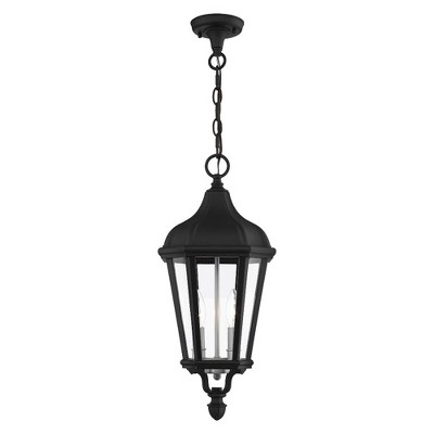 Livex Lighting Morgan 2 - Light Pendant in  Textured Black