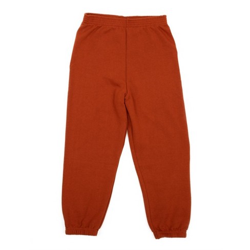 Leveret Kids Sweatpants Rust 5 Year Target