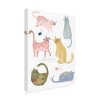 14" x 19" June Erica Vess 'Vat Squad IV' Unframed Wall Canvas - Trademark Fine Art: Modern Animal Art for Home or Office - 2 of 4