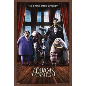 Trends International The Addams Family (2019) - One Sheet Framed Wall Poster Prints - 1 of 4