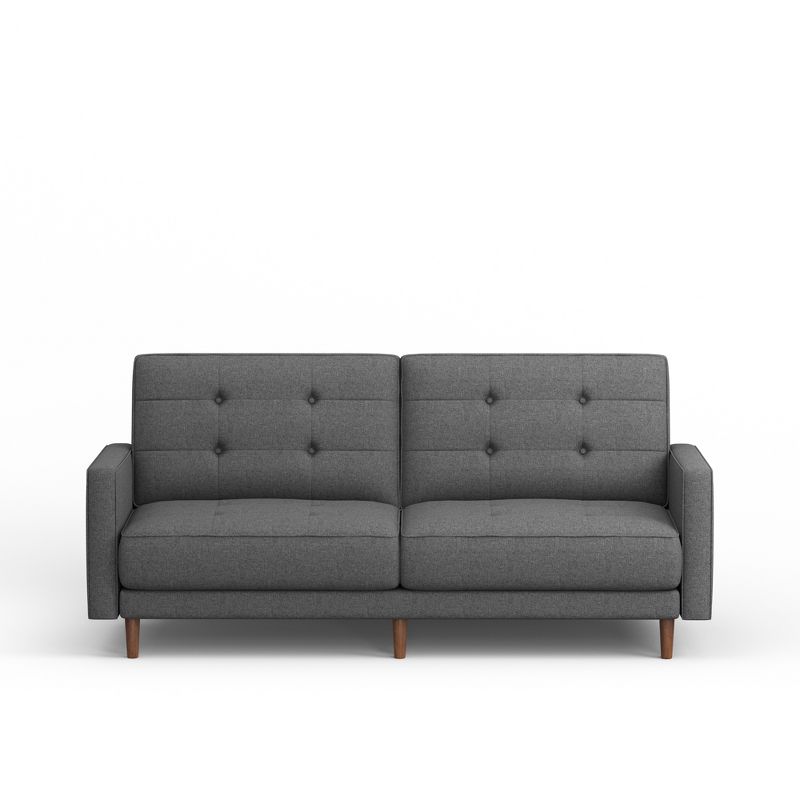 Glenwillow Home 81.5" Mies Upholstered Square Arm Convertible Sleeper Sofa in MCM Vintage Design, 2 of 10