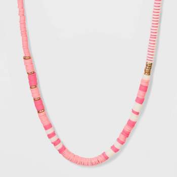 Disc Beaded Necklace - Universal Thread™