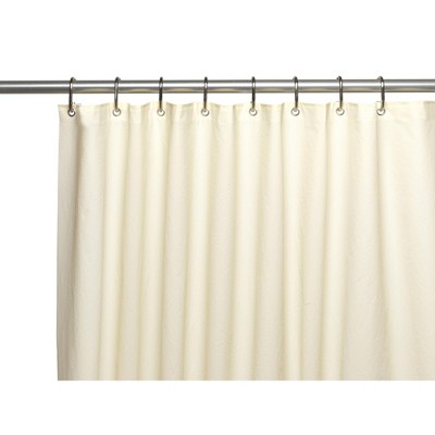 Carnation Home Fashions 10 Gauge Standard-Sized Shower Liner with Metal Grommets 72 x 72
