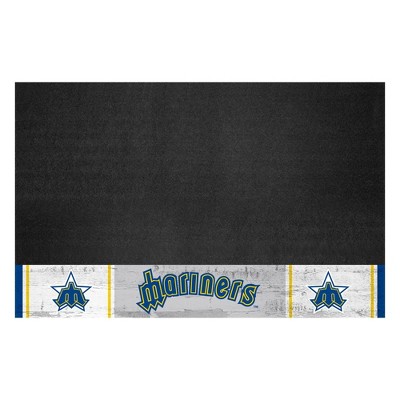 MLB Seattle Mariners 1981 Retro Collection 26"x42" Grill Mat