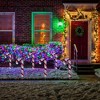 Northlight Lighted Candy Cane Christmas Pathway Lawn Stakes - 20" - Set of 3 - image 2 of 4