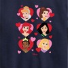 Boys' - Disney - Princess Heart Grid Graphic Long Sleeve Fleece Sweatshirt - 2 of 4