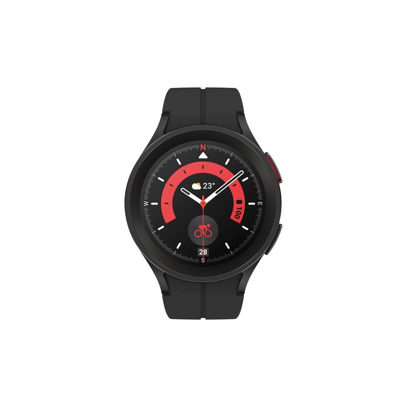 Samsung Galaxy Watch 5 Pro LTE 45mm Smartwatch - Black Titanium, 3 of 13