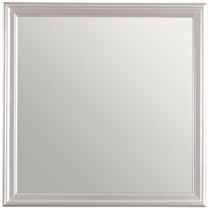 Passion Furniture Lorana 38 in. x 38 in. Modern Square Framed Dresser Mirror - 1 of 4