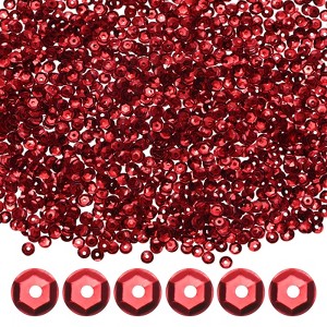 Unique Bargains PVC Durable Lightweight Sequin Embellishments 3000 Pcs - 1 of 4