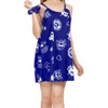 LA LEELA Women's Vacay Beachwear Pirates Pirate Sundress Mini Dress Sleeveless Beach Dresses Spaghetti Strap Sundresses - 2 of 3