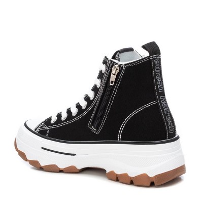 Женские кроссовки Refresh Shoes Refresh Women's Canvas High-Top Sneakers 171919 - Black, 7 — фото 3