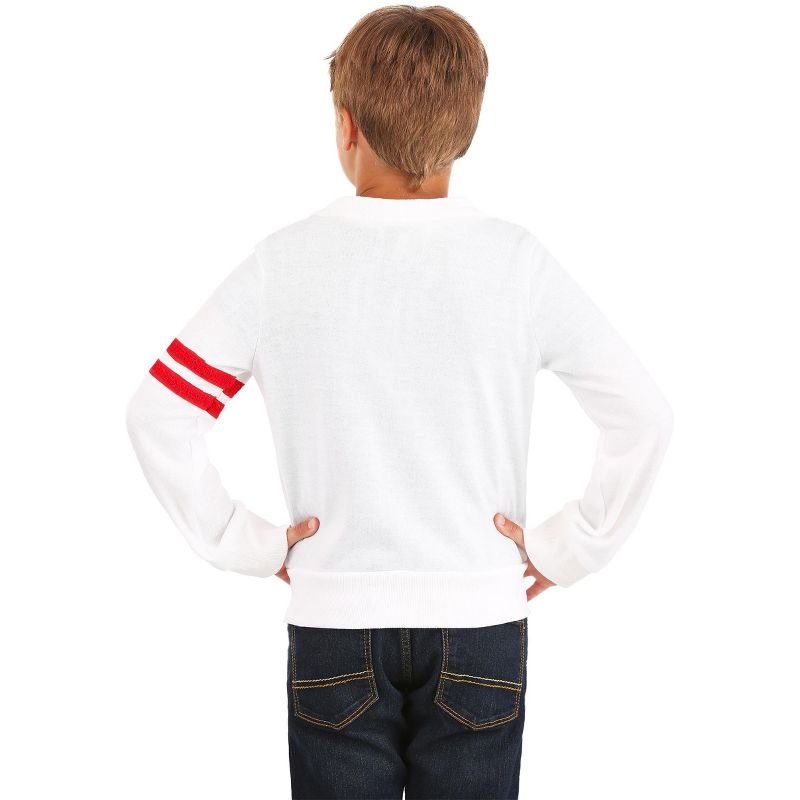 HalloweenCostumes.com Grease Deluxe Rydell High Kids Letterman Sweater for Boys., 3 of 4