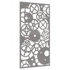 VidaXL Patio Wall Decoration 41.3 in.x21.7 in. Corten Steel Gear Wheel Design - 3 of 4