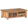 vidaXL Coffee Table Natural wood Solid Reclaimed Wood, Solid Acacia Wood - 2 of 4