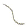 Ross-Simons 1.80 ct. t.w. Peridot Byzantine Bracelet in Sterling Silver Size 7 - 3 of 4
