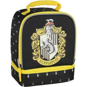 Harry Potter Lunch Box - Gryffindor, Slytherin, Ravenclaw, Hufflepuff Tote Bag - 1 of 4