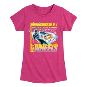Girls' - Hot Wheels - Some Hot Wheels Fitted Short Sleeve Graphic T-Shirt - 1 of 4