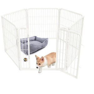 FXW Homeplus Indoor Dog Playpen - Stress-Free and Safe Play,Panels for Puppy and Small Dogs, Black│Patented - 1 of 4