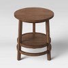 Haverhill Round Wood End Table - Threshold™ - image 3 of 3