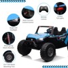 24V 2-Seater 4WD UTV Electric Ride-On Car for Kids with Parent Remote Control, Adjustable 21" Seats + Foldable 3rd Seat - 2 of 4