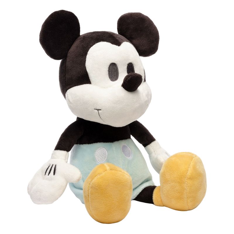 Lambs & Ivy Disney Baby Mickey Mouse Blanket & Plush Baby Gift Set - Blue, 5 of 9