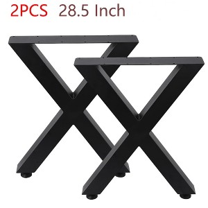 Metal Table Legs DIY Industrial Furniture Legs 880 Lbs Capacity - 1 of 4