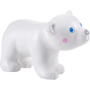 HABA Little Friends Polar Bear Cub - 1.75" Chunky Plastic Zoo Animal Toy Figure - 1 of 4