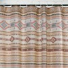 Greenland Home Fashions 904CSHW Phoenix Tan Shower Curtain, 72x72 Inches - 3 of 3
