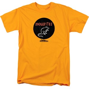 Men's Parks & Rec Mouse Rat Circle T-Shirt - 1 of 4