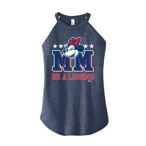 Women's - Disney - Minnie Mouse Graphic High Neck Tank - 1 of 3