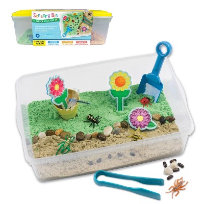 Garden Critters Sensory Bin - Creativity for Kids