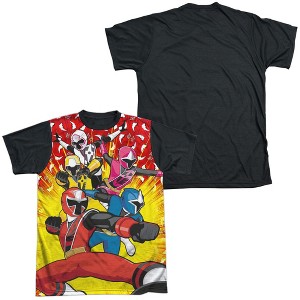 Men's Power Rangers Go Go Ninja Steel Short Sleeve Costume T-Shirt - 1 of 4