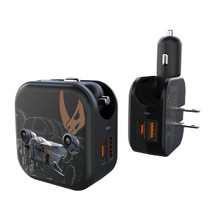 Star Wars Mech Vehicles FactionTech 18-Watt 2 in 1 USB A/C Charger - 1 of 3