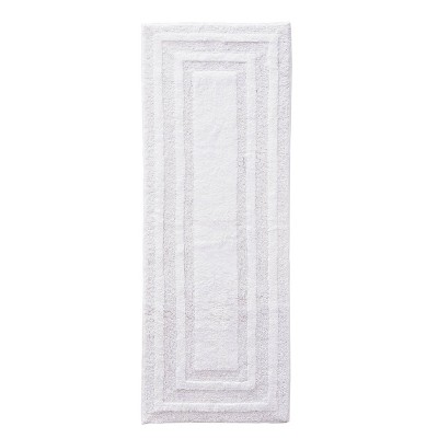 22"x60" Logan Bath Rug White - Eddie Bauer