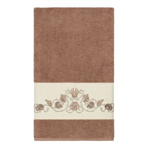 Linum Home Textiles 100% Turkish Cotton BELLA Embellished Towel Set - 1 of 1