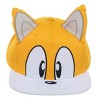 Seven Times Six Sonic the Hedgehog Men's Hat Embroidered Character Face and 3D Ears Snapback Cap - 2 of 4