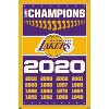 Trends International NBA Los Angeles Lakers - Champions 20 Unframed Wall Poster Prints - 4 of 4