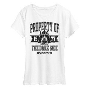 Women's - Star Wars - Property Of The Dark Side Short Sleeve Graphic T-Shirt - 1 of 4