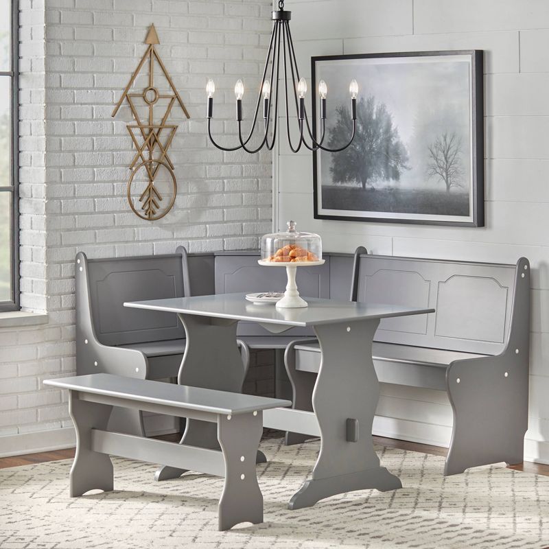 3pc Nook Dining Set - Buylateral, 3 of 9