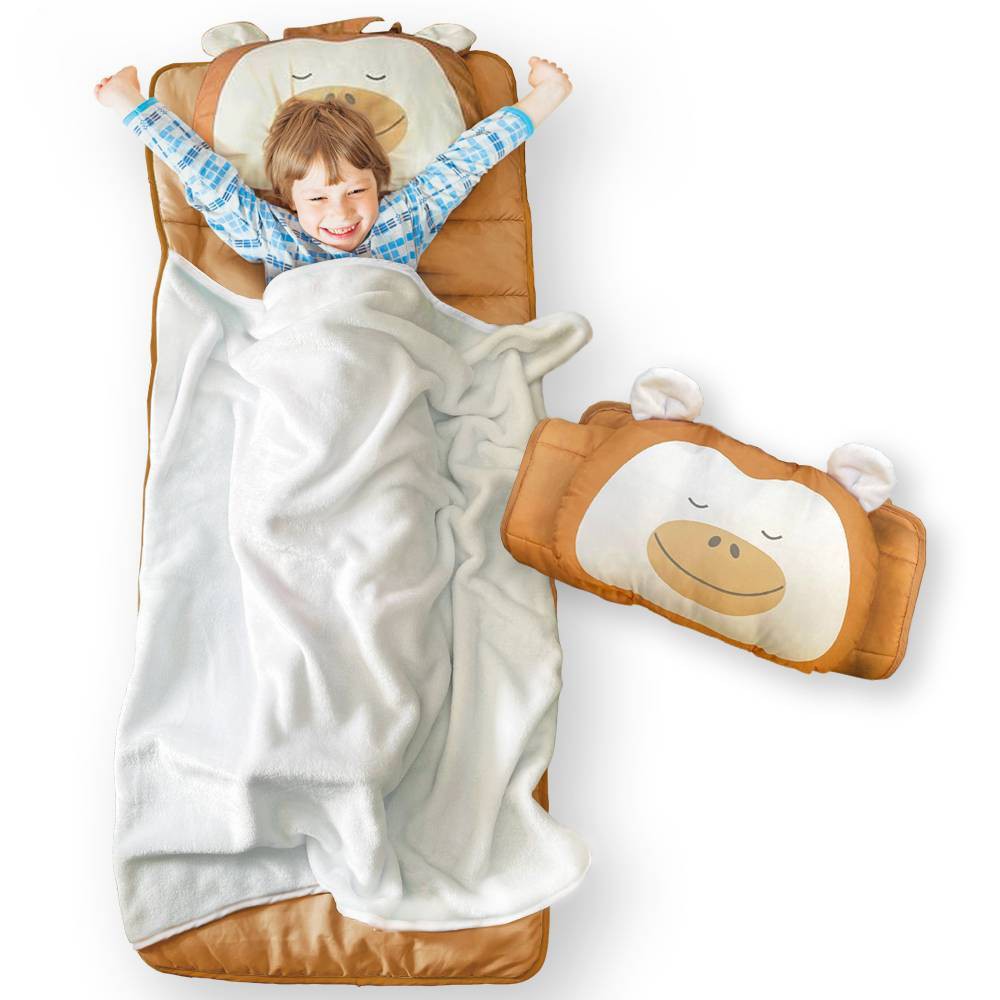 Photos - Sleeping Bag Lulyboo Toddler Sleep Mat - Monkey 